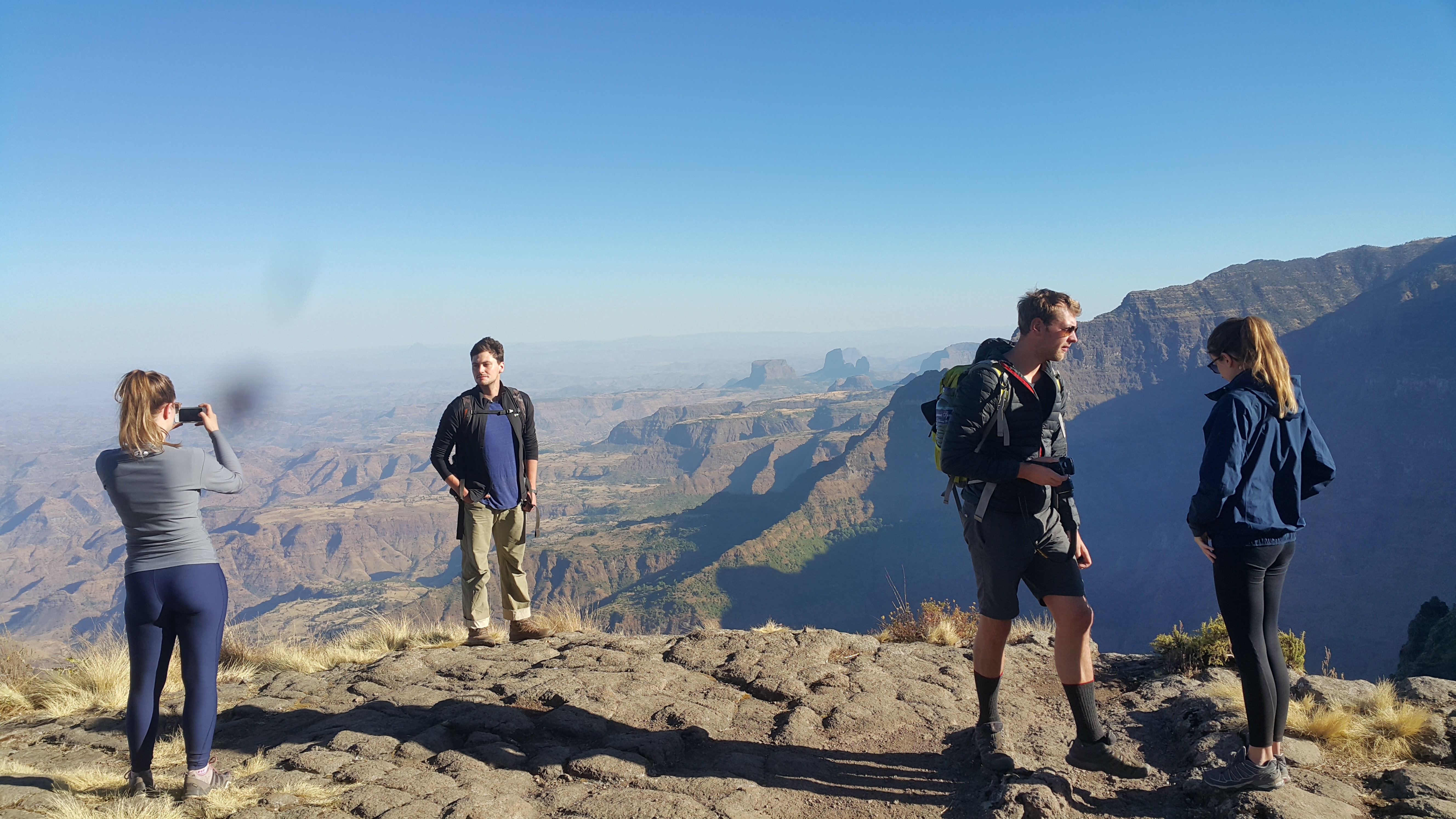 Rift valley water route in Ethiopia
